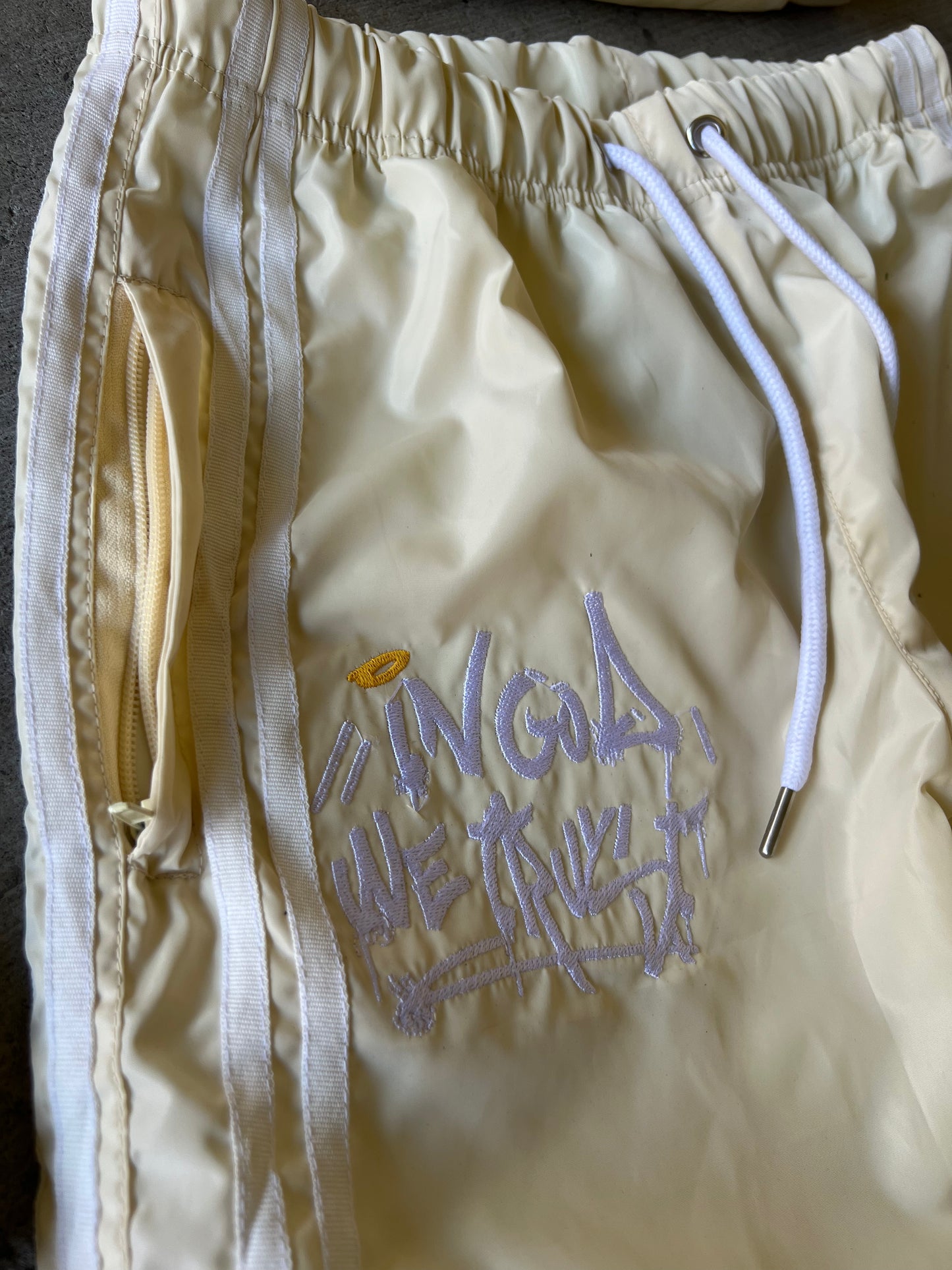 C$A Creme Windbreaker