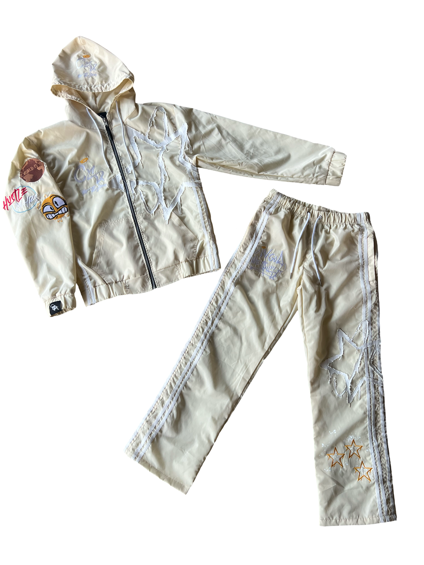 C$A Creme Windbreaker