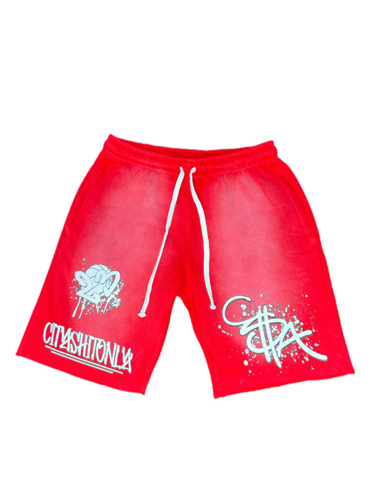 SHORTS C$A RED