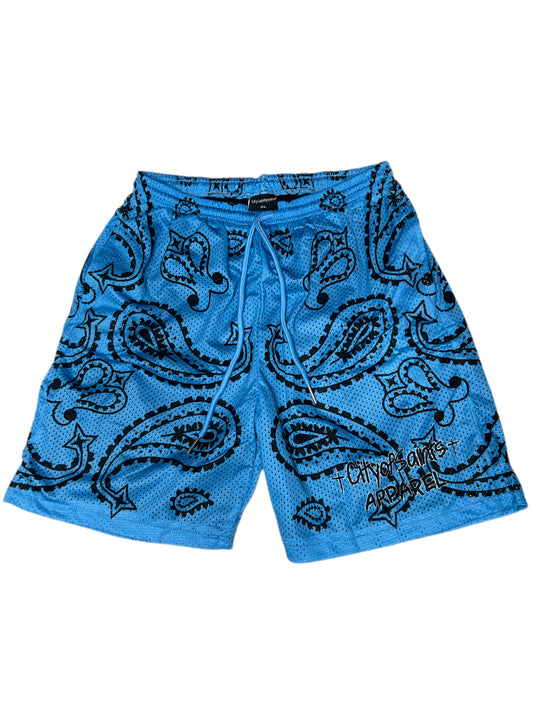 C$A Shorts Paisley Blue