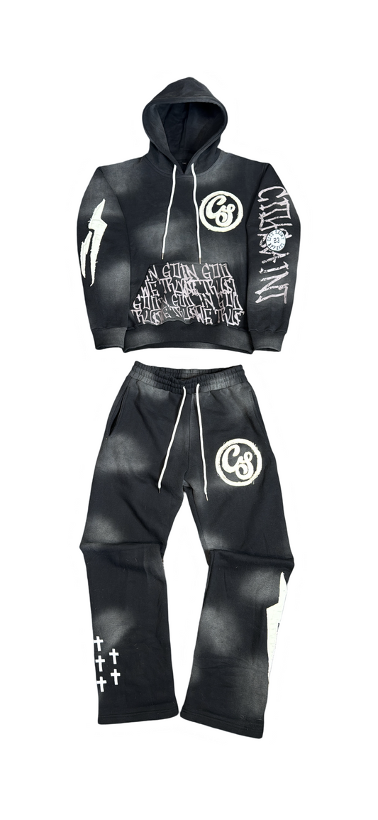 'Grafffiti' Full Set Black